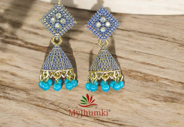 Oxidised Jhumka Earring For Women